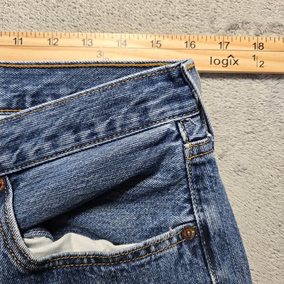 Levis 501 XX Mens Blue Denim Jeans W32 L36 Haiti Medium Wash, 32x36 Vintage Y2K - Picture 6 of 14